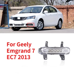 CAPQX For Geely Emgrand 7 EC7 2013 Front Bumper Fog Light Foglamp DRL Daytime Running Light LED Day Lamp Foglight Fog Lamp
