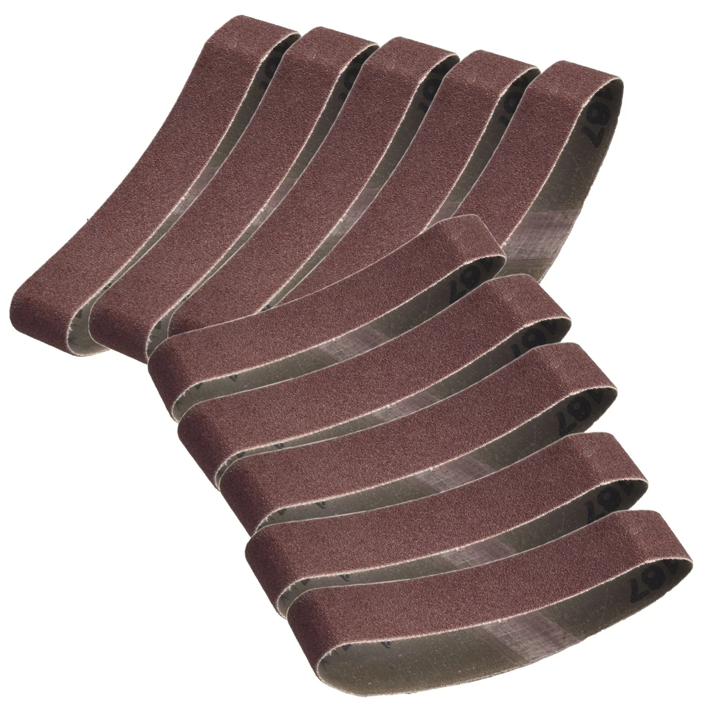 20 قطعة أحزمة الصنفرة الرملي 120/320/600 فريك ساندر ورقة لآلة تلميع 25x330 مللي متر أدوات أحزمة الصنفرة الكاشطة