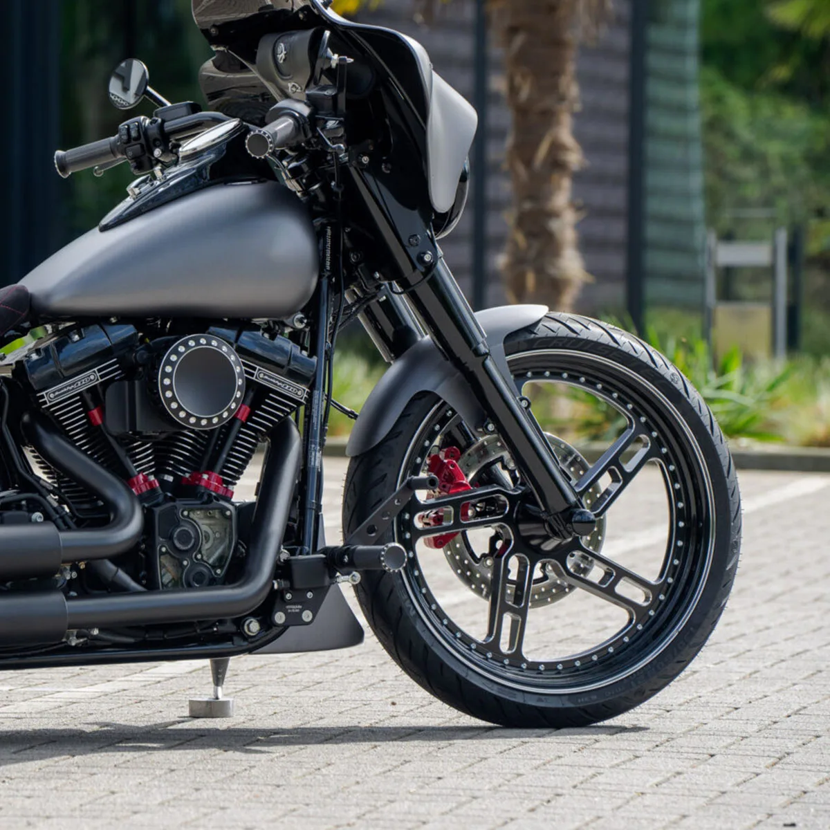 

Alloy Motorcycle Wheels in Black Aluminum Front & Rear Rim Accessories for Harley 14-later Ultra Classic & Ultra Limited Model