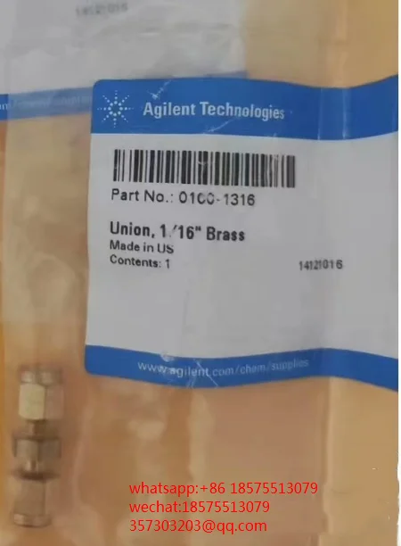 

FOR AGILENT 0100-1316 Air Connection 1/16 Inch New 1 PIECE