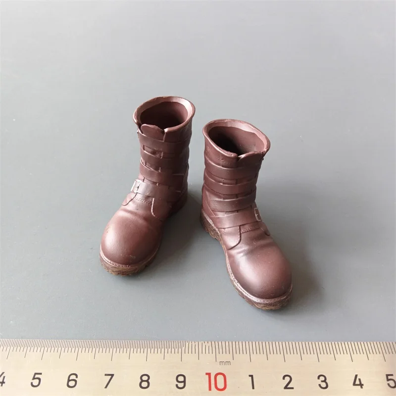 

1/6 Soldier Accessories WWII Combat Boots Shoes Model Toy Fit 12'' Action Figure In Stock Collectible