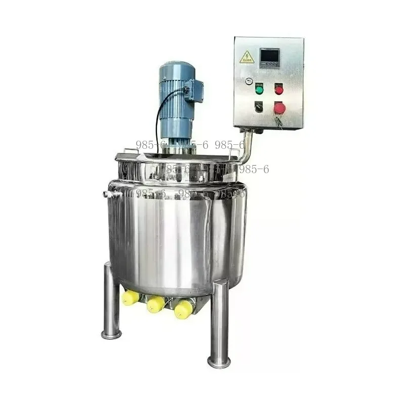 High Shear Vacuum Mixer, Emulsifying Reactor for Liquid Paste and Mayonnaise
