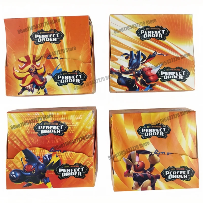 

288pcs Pokemon MEGA EVOLUTION Perfect Order Scarlet Violet Prismatic Evolutions English Booster Battle Transaction Card