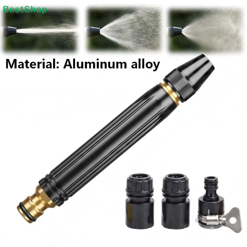 ♩Home High Pressure Car Wash Water Tool, 2026 New Heavy High Pressure Washer Tool, Adjustable Booster High-pressure Car Washing