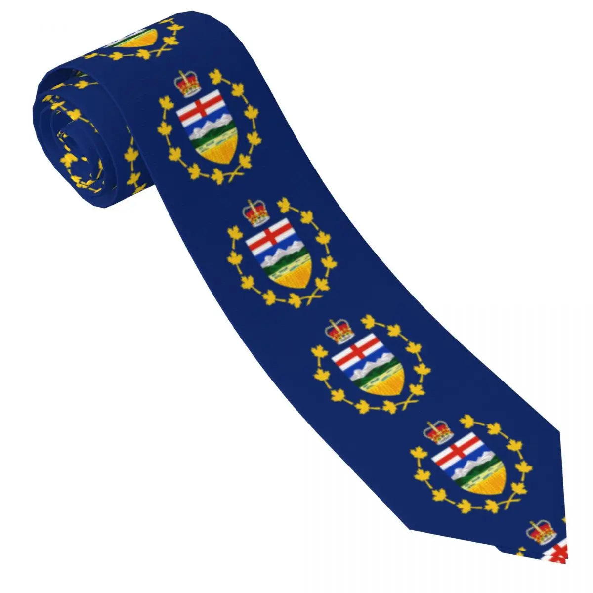 Flag Of The Lieutenant Governor Of Alberta Tie Necktie Tie Clothing Accessories