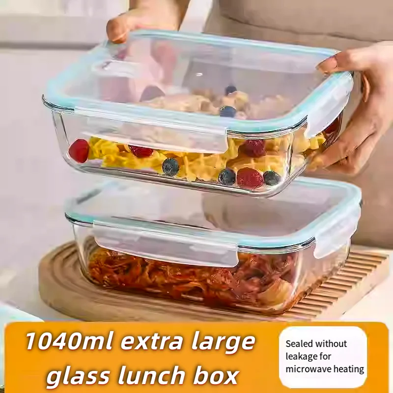 Meal Prep Day - Glass Lunch Box Food Storage Container