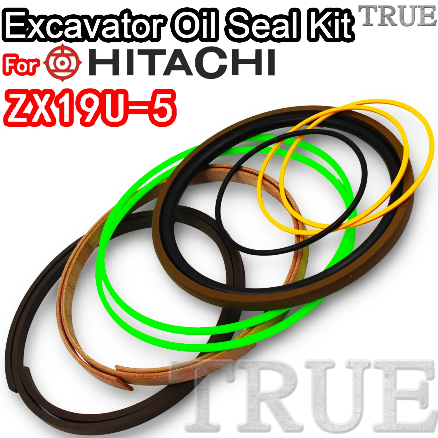 For ZX19U-5 Hitachi Oil Seal Excavator Repair Kit ZX19U 5 Center Joint Gasket Nitrile NBR Nok Washer Skf Service Orginal Quality