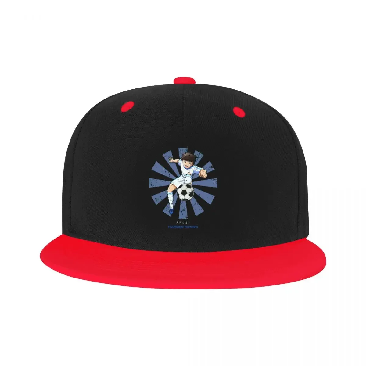 Boné de beisebol punk capitão tsubasa para homens e mulheres, newteam anime, futebol, hip hop, chapéu pai ajustável, snapback