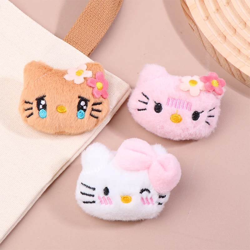 Kawaii Hello Kitty bros anak perempuan, ransel dekorasi kartun lucu kreatif, hadiah mainan anak-anak