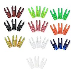 30pcs DIY Plastic G Nocks or Aluminum Nock Pin Needles For ID4.2/6.2/3.2mm Arrow Shaft Archery Accessory