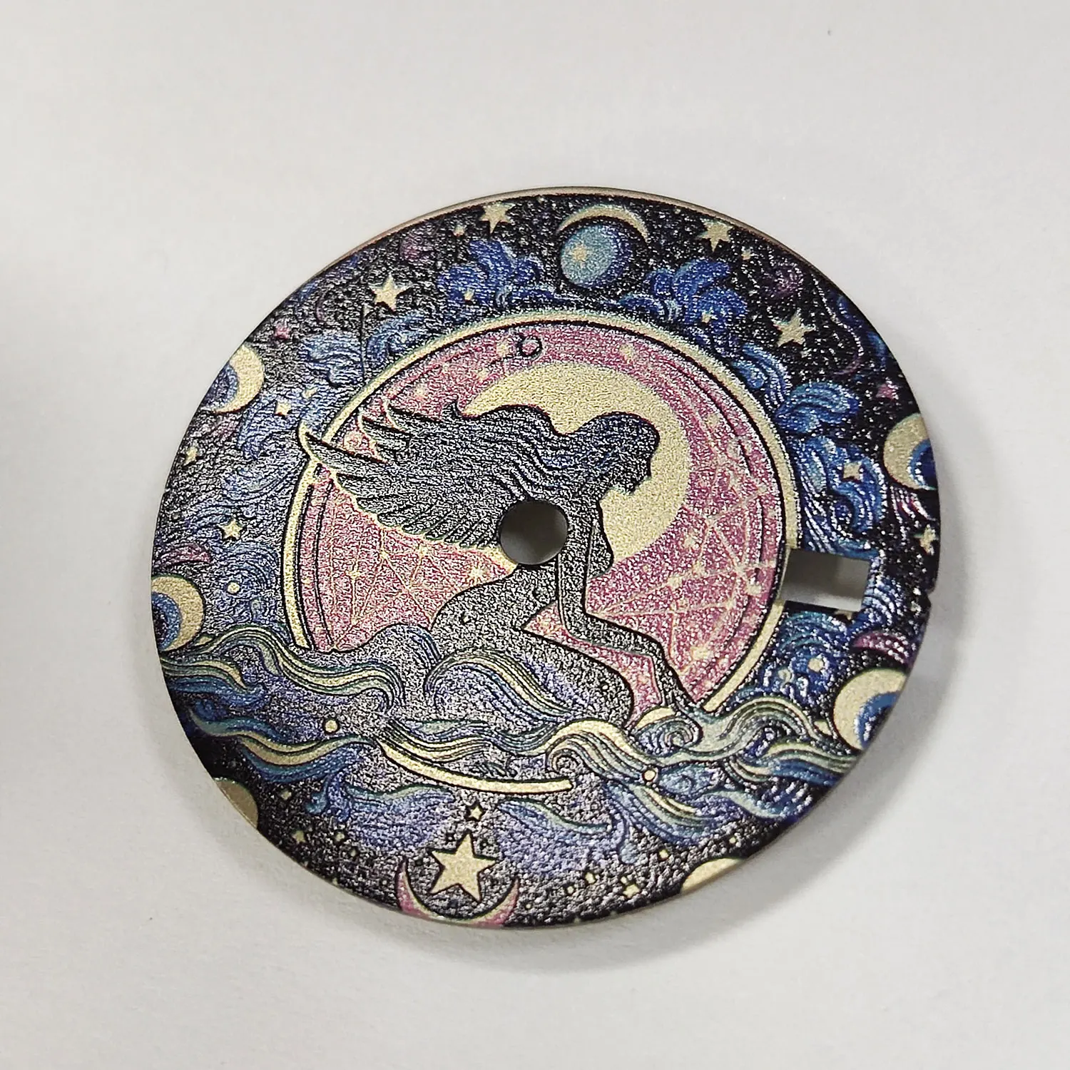 28.5mm watch dial Twelve constellations NH35 dial modification DIY Pattern printing suit for NH34/NH36/NH35 Automatic movement