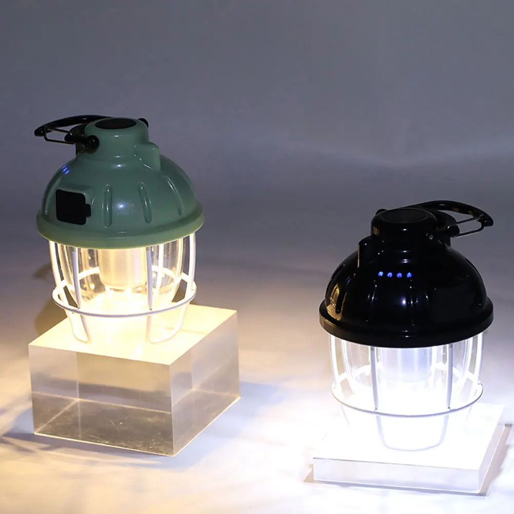 

Handheld Portable Camping Lamp Multi Function Tent Light Durable Adjustable Brightness Outdoor Camping Supply Tent Lamp