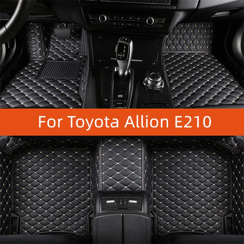 

Custom Leather Car Floor Mat For Toyota Allion E210 2021 2022 2023 2024 2025 2026 2027 Car Mat Interior Accessories