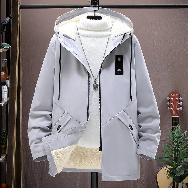 2023 Autumn and Winter New Fashion Trend Thickened Warm Jacket Men\'s Casual Loose Comfortable High Quality Plus-Size Coat M-4XL