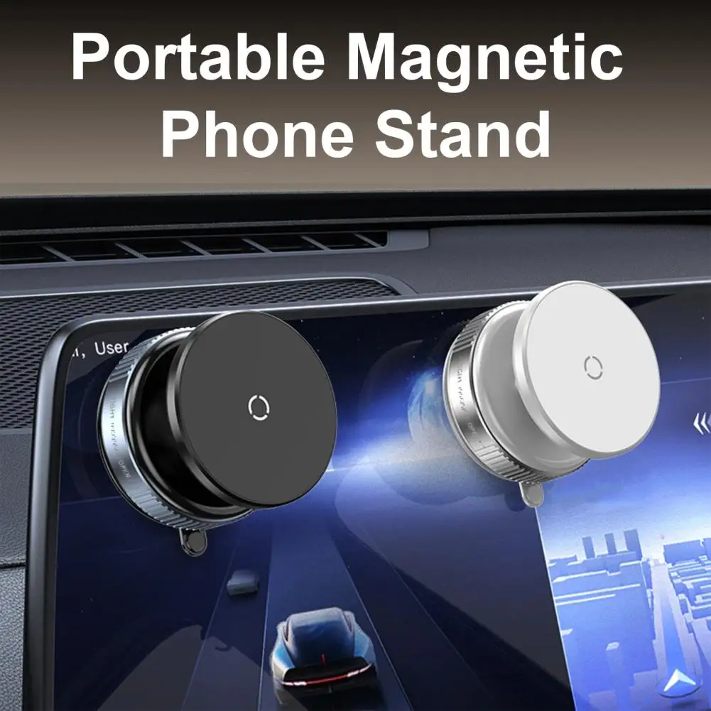 자기 전화 홀더 쉬운 설치를 위한 높은 안정성 흡입 컵이 있는 강력한 자기 자동차 전화 마운트 손떨림 방지 브래킷