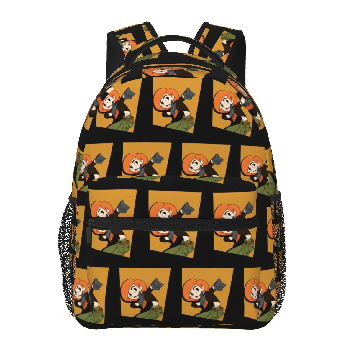 Kim Comic Panel Style Mochilas para meninos e meninas, mochilas escolares infantis, mochila infantil, bolsa de ombro, bolsa de grande capacidade