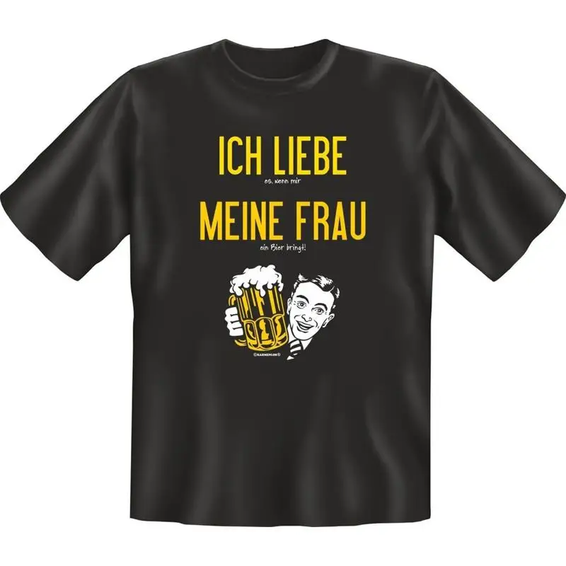 

Забавная футболка I Love My Woman At Beer Карнавальная рубашка с крутым принтом