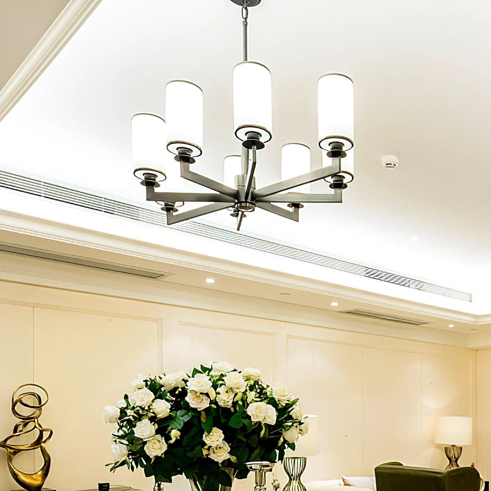 

Sturdy Metal Lampshade Frame Round DIY Lamp Shade Ring for Vintage Modern Contemporary Pendant Ceiling Chandelier Light Fixture