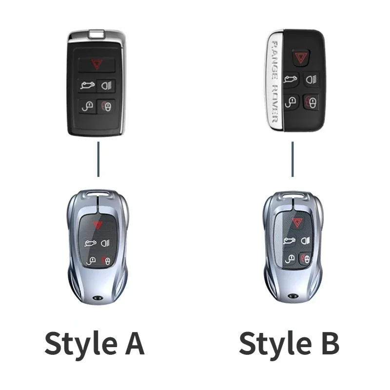 

For Land Rover Range Rover Evoque Defender Discovery 4 5 Car Key Protection Shell Cartoon Smart Remote Key Cover Car Accessories