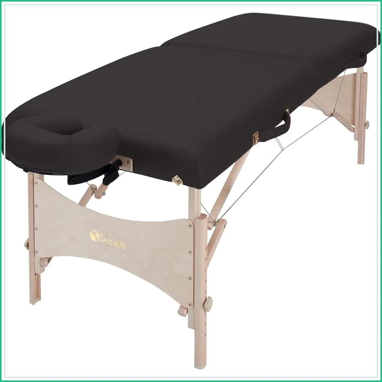 Factory Direct 2026 Portable Massage Table 30x73in w/ Face Cradle & Case