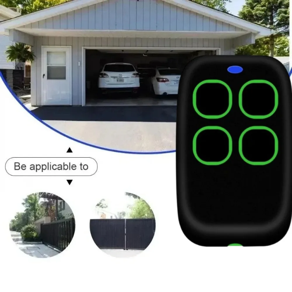 433-868MHz Multi-Frequency Copy Code Garage Door Remote Control Duplicator Grabber Clone Gate Key Fob Command Hand Transmitter