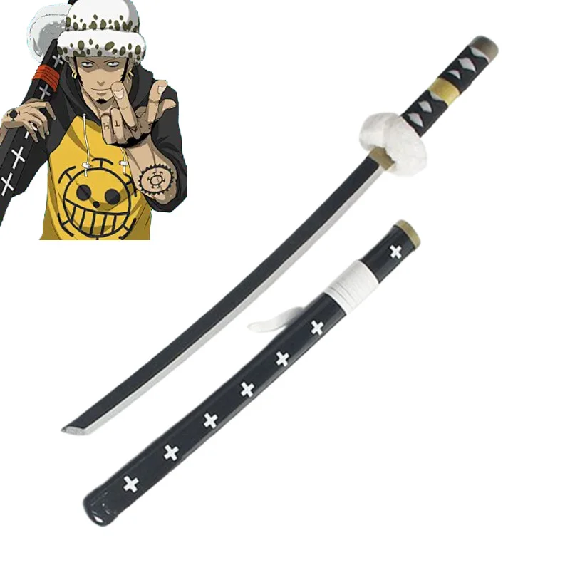 

30inch Anime Cosplay Trafalgar Law Bamboo Assembled Katana Role Play 76cm Trafalgar D Water Law Weapon Model Sword