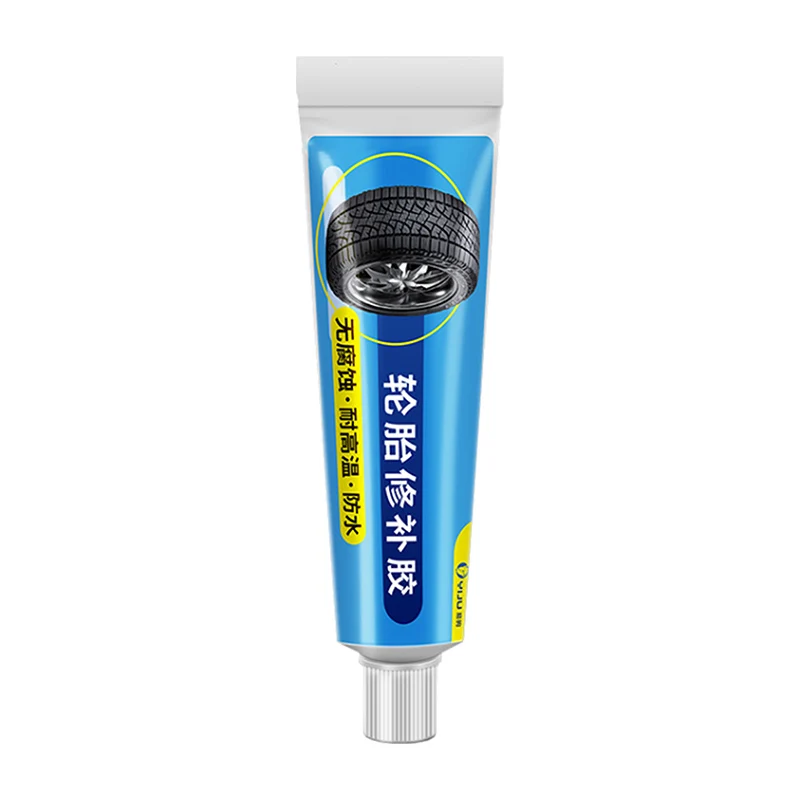 30ml Tire Repair Glue Liquid Strong Rubber Glues Black Rubber Wear-resistant Non-corrosive Adhesive Instant Strong Bond Leather