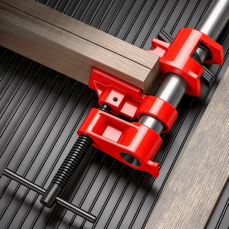 Industrial Grade Heavy Duty Pipe Clamp Wood Gluing Pipe Clamp Set Woodworking Board Conntacting Fixture Carpenter Hand Tool