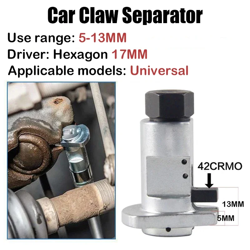 Car Hydraulic Shock Absorber Removal Tool Claw Ball Head Swing Arm Suspension Separator Labor-Saving Car Disassembly Tool