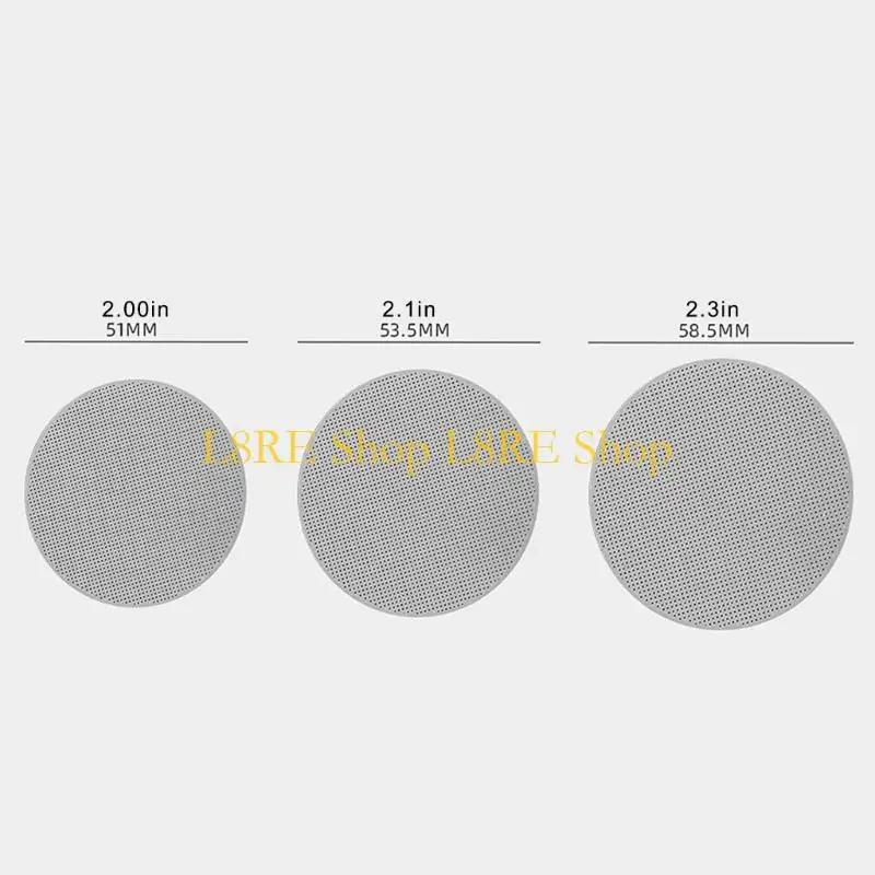L8RE من الفولاذ المقاوم للصدأ فلتر مرشح لوحة قرص فلتر القهوة لمقبض إسبرسو #6