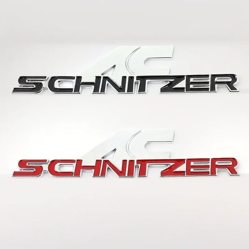 Car Sticker Emblem Auto Badge Metal Decal for AC SCHNITZER M 3 5 E46 E39 E36 E60 E90 E39 X1 X3 X5 X6 Performance Car Styling