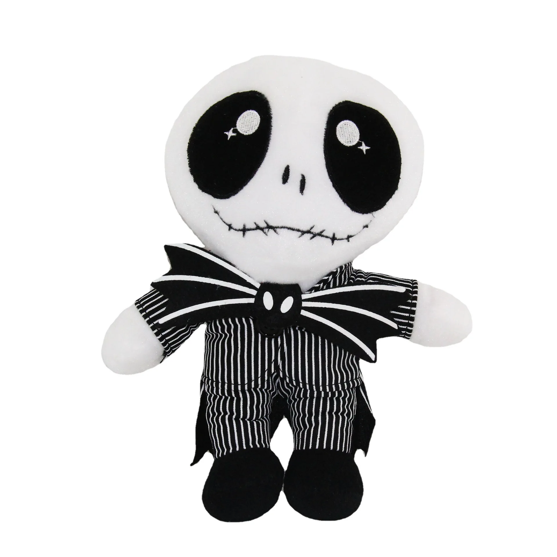 Disney The Nightmare Before Christmas Soft Toys Jack Skellington Sally Dolls Anime Figures Accessorise for Children Toy Gifts