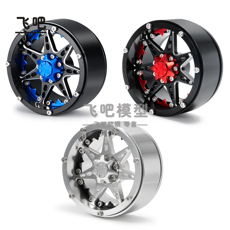 

2.2 Inch Metal Wheels for 1/10 RC Crawler Car RC4WD D90 Jeep Chevrolet K10 VS4 JIMNY Cherokee DIY Accessaries