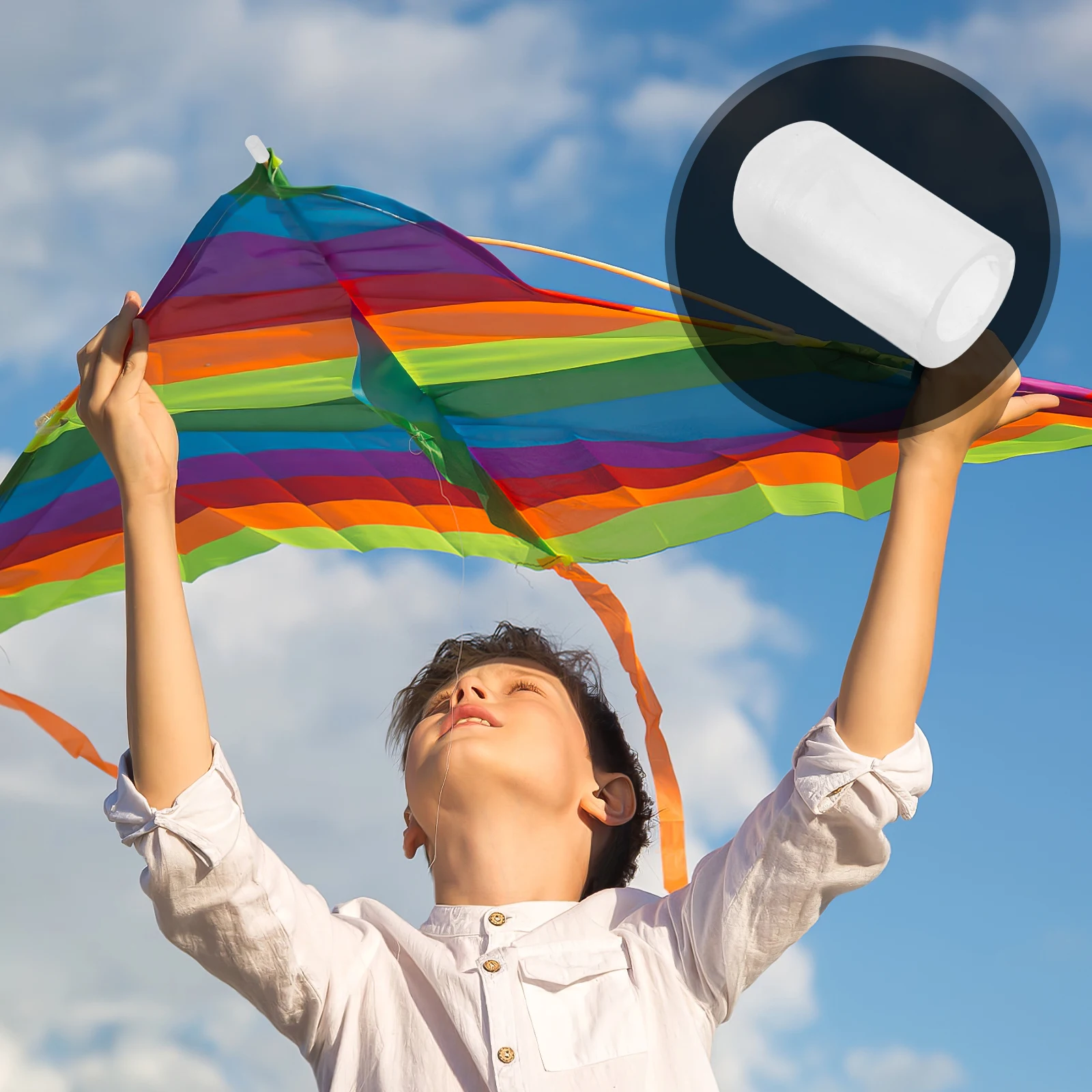 20 個 DIY カイトロッドキャッププラスチックフレームプロテクター交換部品子供用大人用カイト修理飛行用品子供用凧