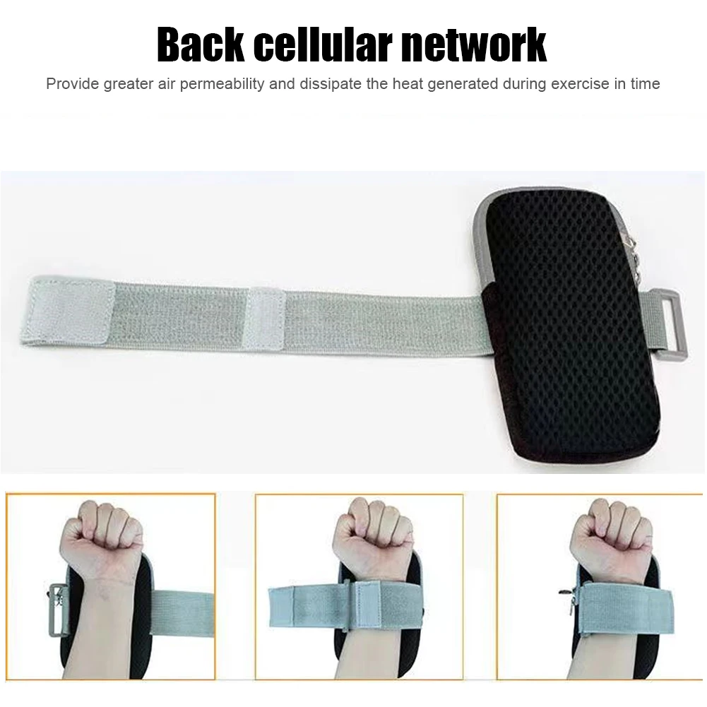 Running Sport Phone Holder Armband Phone Case for IPhone 13 Pro Max Samsung Huawei Universal Fitness Gym Cell Phone Case Pouch