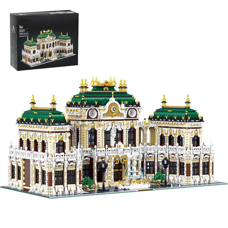 Street View-serie Modulaire architectuur Bouwstenen Set Luxe paleismodel Baksteen Desktopdecoratie Speelgoed voor volwassenen Geschenken - afbeelding 2
