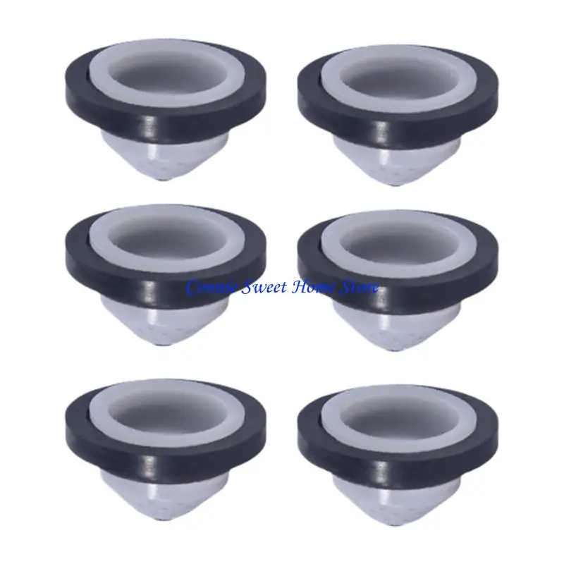 LXAF 2/6/12pcs Antinegative Pressure Check Rubber Pad Shower Faucet Gasket None Return Pad for Shower Valves & Mixing Valves