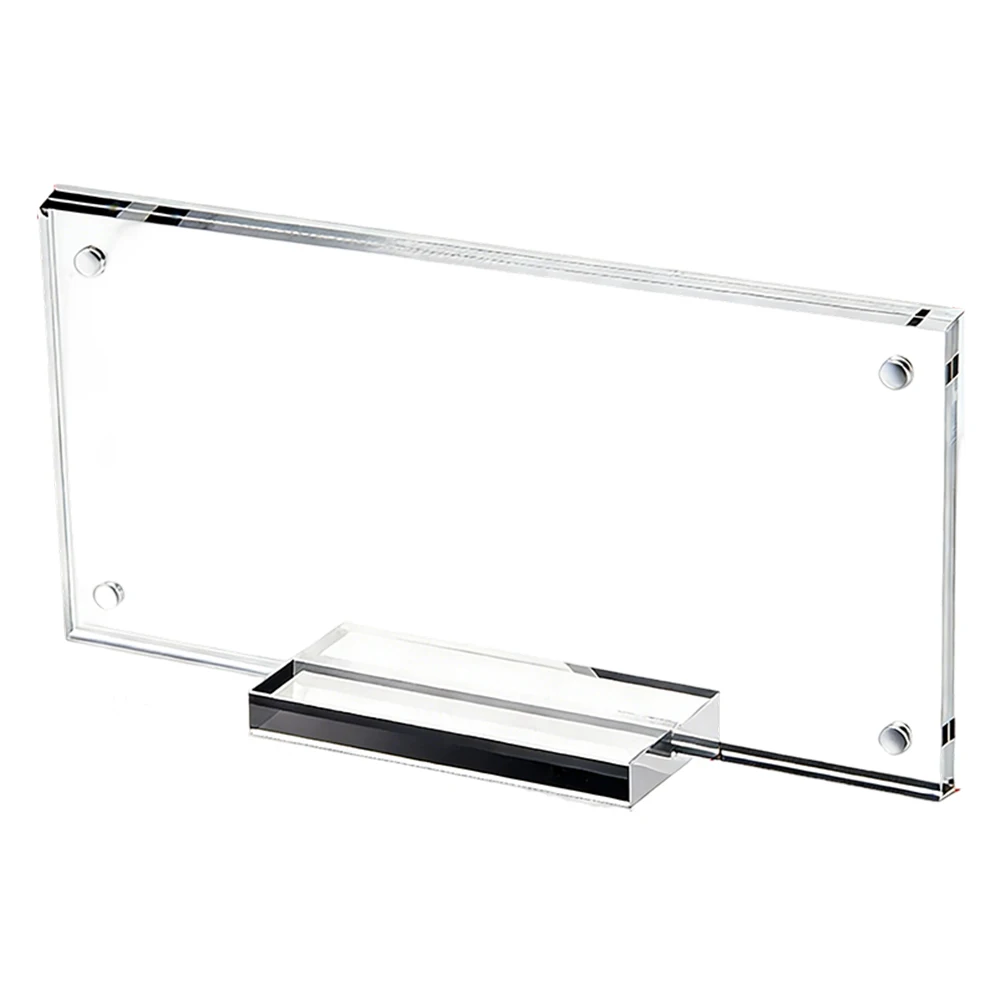 Versatile Photo Display Frame Money Holder Banknote Display Acrylic Money Holder Display Case For Collectibles For Banknotes