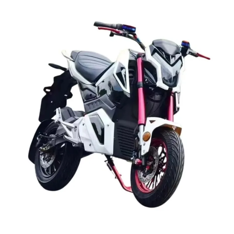 

2025 Newest Factory Wholesale 80km/h Custom Racing Adult Electric Motorcycle 72V 1500W Two-Wheeled Motor Bike With Lithium Batte