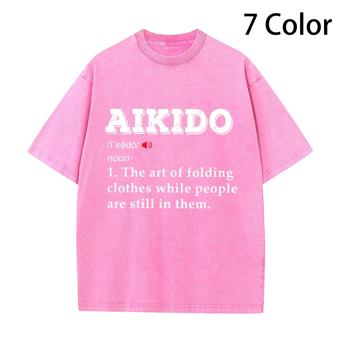 

Aikido Martial Arts Funny Definition T Shirts Tee Tops Round Neck Short-Sleeve Fashion Tshirt Clothing Casual Basic T-shirts