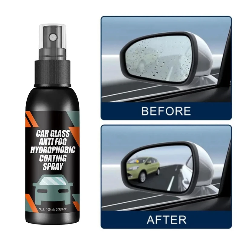 

Car Water Repellent Spray Anti Rain Coating For Car Glass Hydrophobic Anti-rain Car Liquid Windshield Mirror Auto Polish Kit