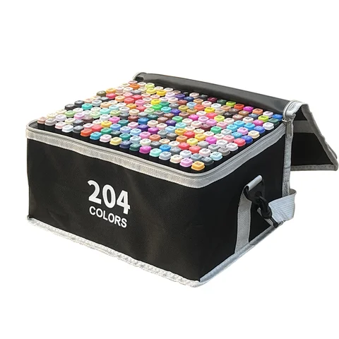 24/36/48/60/80/120/168/262 Colors Alcohol Drawing Markers Dual Tip Permanent Art Sketch Markers for Illustration School Supplied