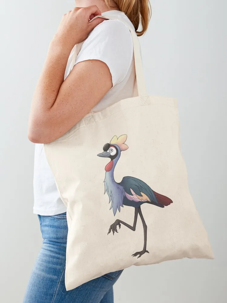 Royal Crane by Azilord Tote Bag free delivery bags Canvas bag for women reusable shopping bag