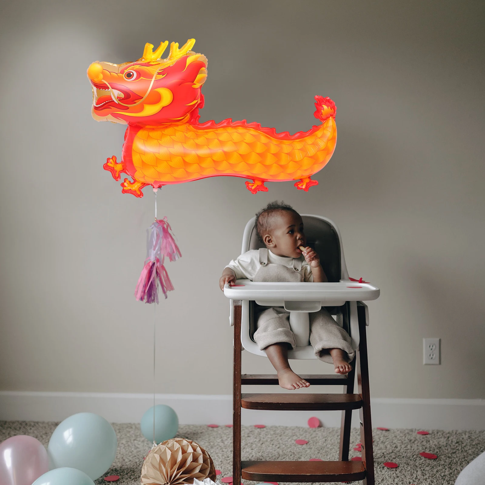 

Balloon Inflatable Decor Chinese New Year Party Supplies Cartoon Dragon Balloon Celebrations Spring Festival
