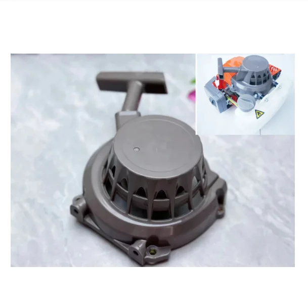 Manual Puller Easy Double Spring Recoil Starter For 2T GD630 63cc 1E48F 80CC 1E53F Brush Cutter Earth Drill Goped Engine Motor