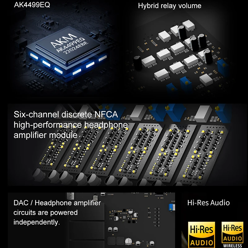 NEW TOPPING DX9 AK4499EQ HIFI USB DAC Digital Audio Decoder Headphone Amplifier  Power Supply 15th Anniversary Flagship edition