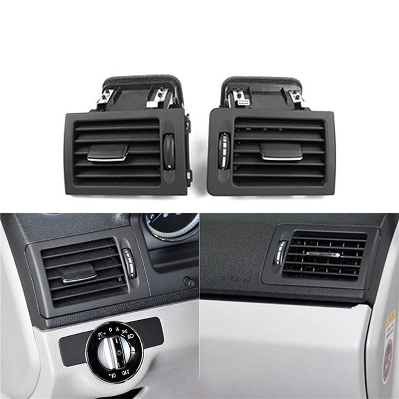 

2Pair Dash Air Conditioner Air Vent Outlet Grille Assy For Mercedes Benz C Class W204 2007-2010 A2048300754 A2048300854