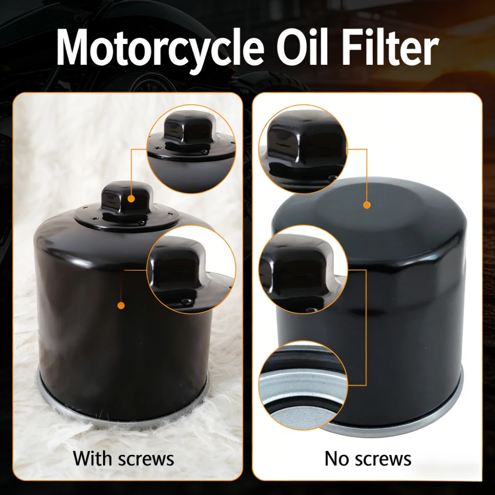 

1/2/4pc Oil Filter for Kawasaki ER-6f EX650 ER-6n ER650 EX ER 650 ER6f ER6n EN500 Vulcan EX500 GPZ500S Ninja 500R KLE500 KLE 500