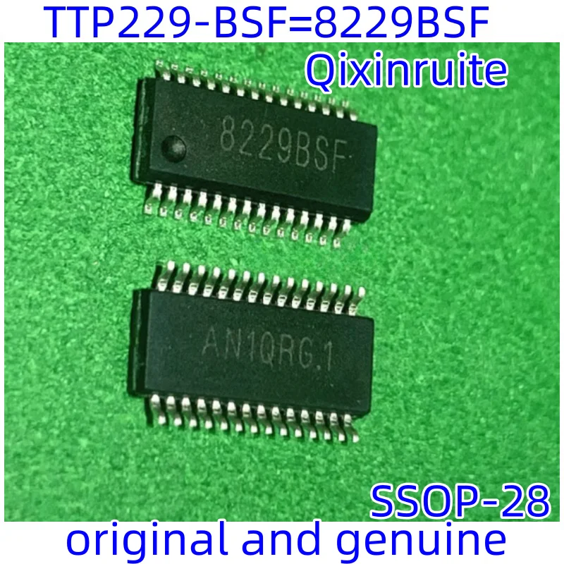 Qixinruite Brand new original TTP229-BSF=8229BSF SSOP-28 16 key capacitive touch button sensing chip