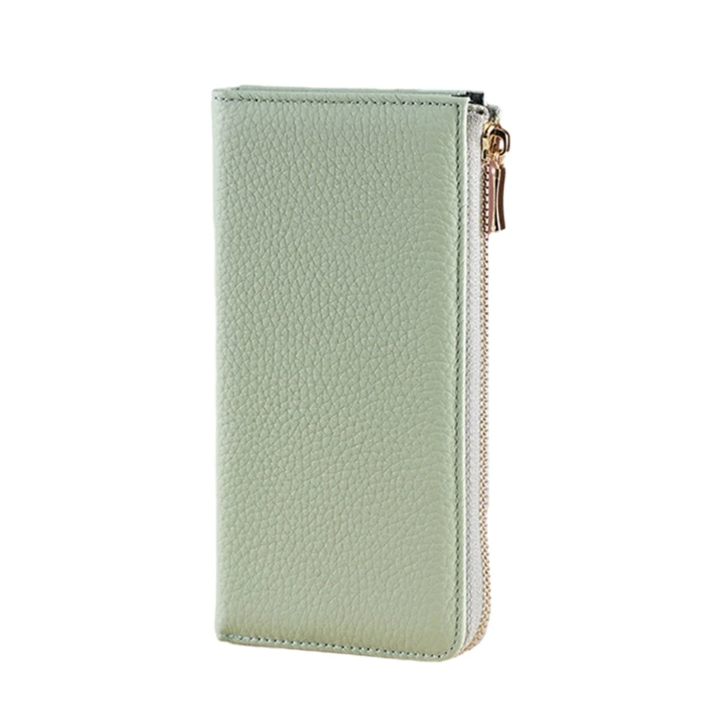 

Stylish Long Wallet for Women, PU Wallet Phone Wallet Purse Cash Bag Card Holder Multiple Compartments